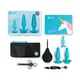 Набор анальных пробок B-Vibe Anal Training & Education Set, бирюзовый 