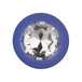 Набор анальных пробок CalExotics Cheeky Gems, синие с бесцветными кристаллами