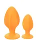 Набор анальных пробок CalExotics Cheeky, желтый