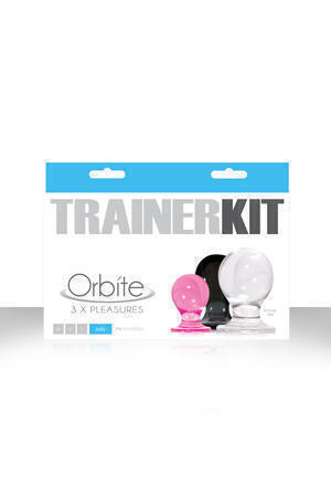 Набор анальных пробок NS Novelties Orbite Trainer Kit разного размера, 3 шт