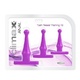 Набор анальных стимуляторов Topco Sales Climax Anal Tush Teaser Training Kit, фиолетовый