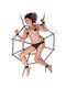 Набор для фиксации Lola Games Bondage Collections Паутина One Size, черный