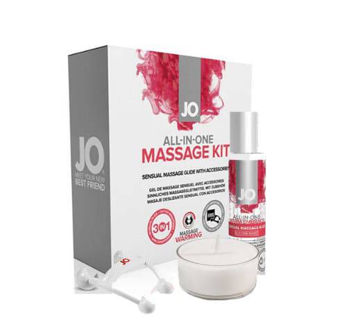 Подарочный набор для массажа System JO All in One Massage Kit