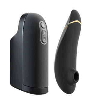 Набор Pleasure Pair Womanizer Premium 2 + Arcwave lon, черный