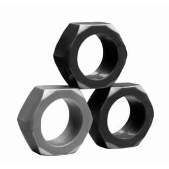 Набор эрекционных колец Tom of Finland 3 Piece Cock Nuts