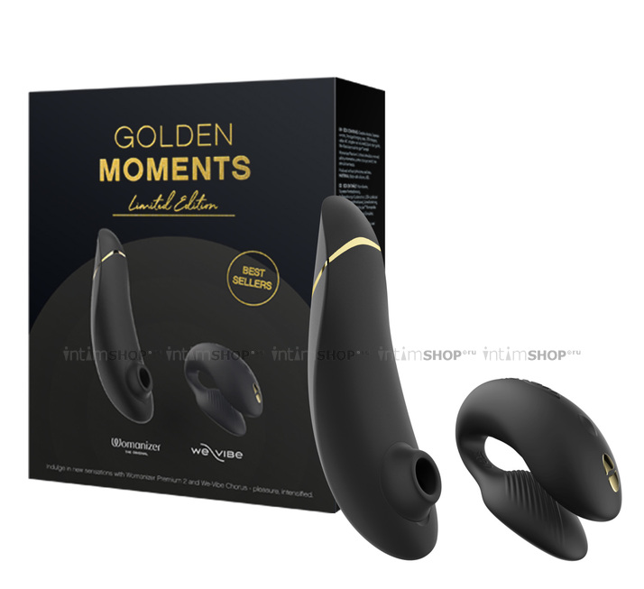 Набор Golden Moments We-Vibe Chorus + Womanizer Premium 2, черный - фото 2