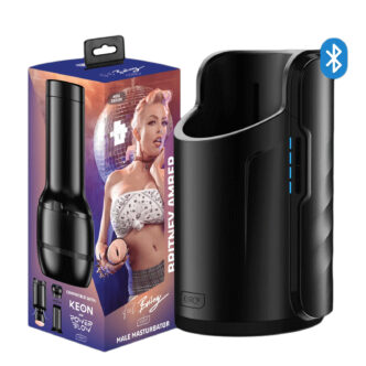 Набор интерактивный мастурбатор Kiiroo Keon + Kiiroo Feel Britney, черный