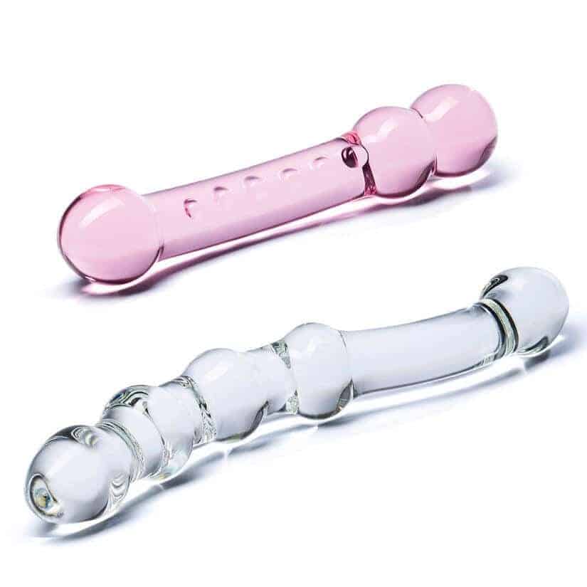 Стеклянный фаллоимитатор Glas Tickler 18 см, оранжевый GLAS-57 - Glas - Анальные стимуляторы - Купить
