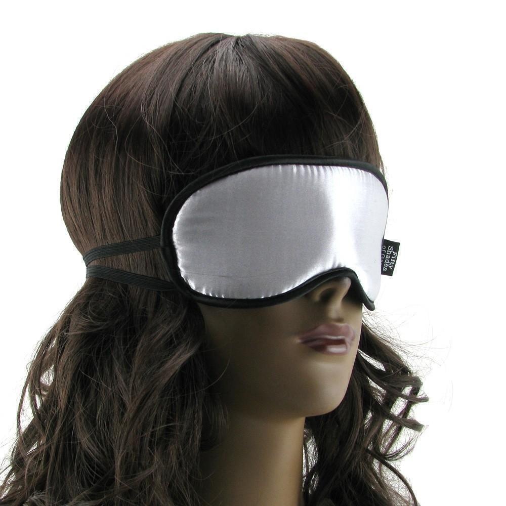 Набор из двух масок Soft Blindfold, черный, серый