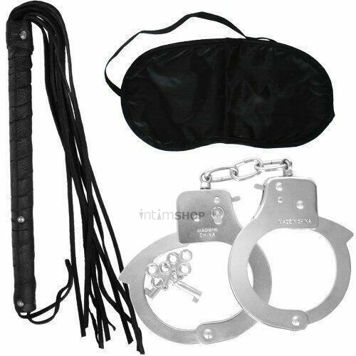 фото Набор Pipedream Lover"s Fantasy Kit: наручники, плетка и маска