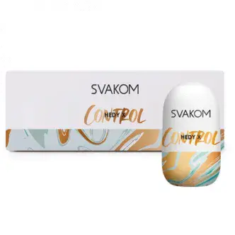 Набор двухсторонних мастурбаторов Svakom Hedy X Control, бесцветный, 5 шт