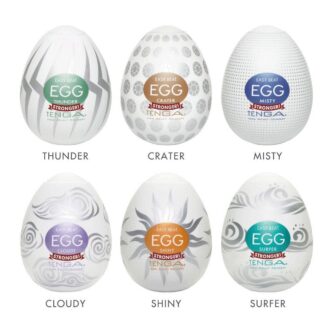 Набор мастурбаторов Tenga Egg №2, 6 шт