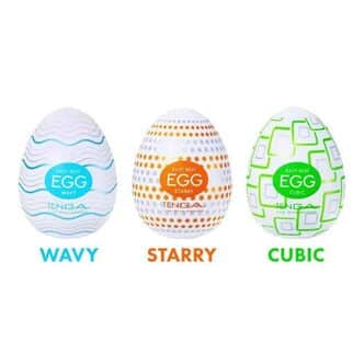 Набор мастурбаторов Tenga Egg Standard Set 1, 3 шт