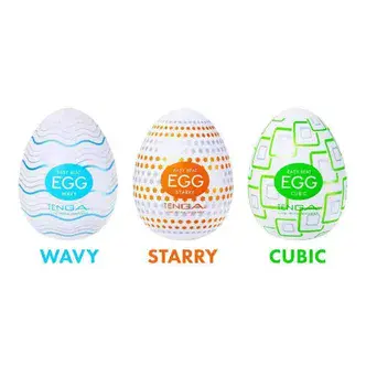 Набор мастурбаторов Tenga Egg Standard Set 1, 3 шт