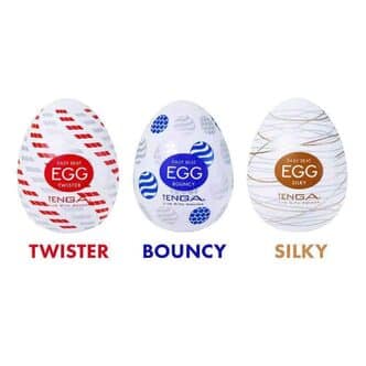 Набор мастурбаторов Tenga Egg Standard Set 2, 3 шт