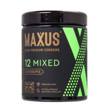 Набор презервативов Maxus Mixed, 12 шт