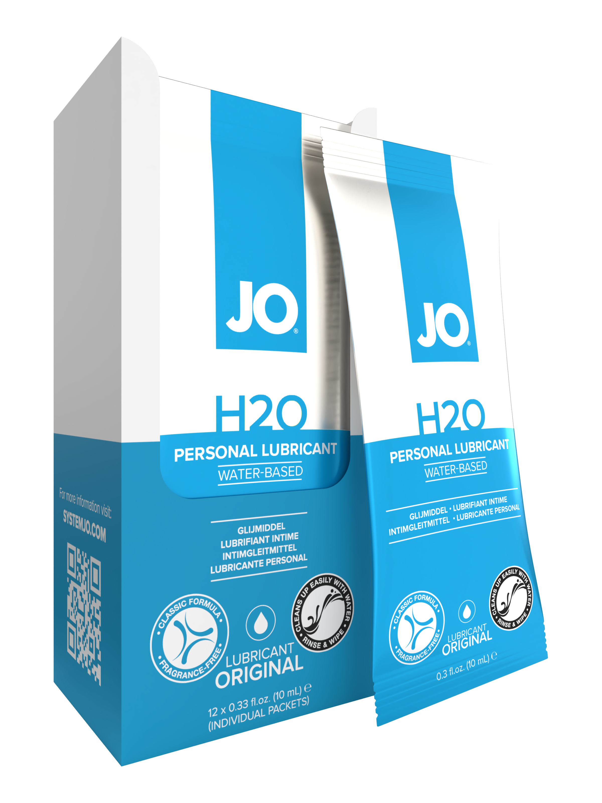 Лубрикант System JO H2O Original на водной основе, 10 мл