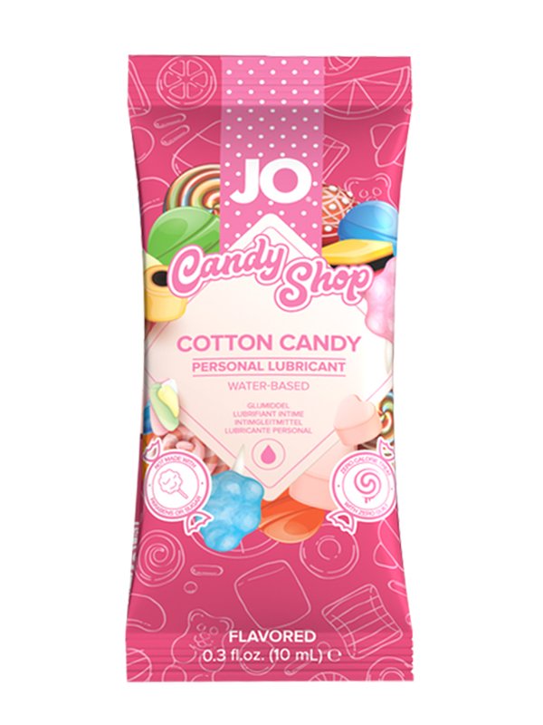 Лубрикант System JO Candy Shop Сахарная вата на водной основе, 10 мл
