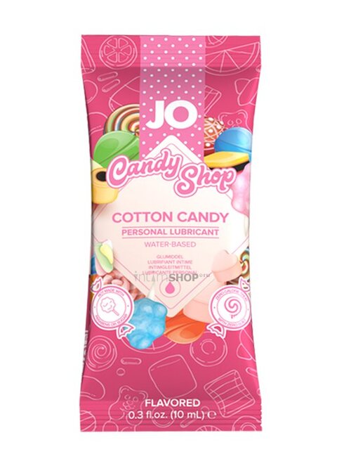 

Лубрикант System JO Candy Shop Сахарная вата на водной основе, 10 мл