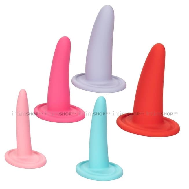 

Набор She-ology™ 5-piece Wearable Vaginal Dilator Set 5 универсальных расширителей для активной половой жизни
