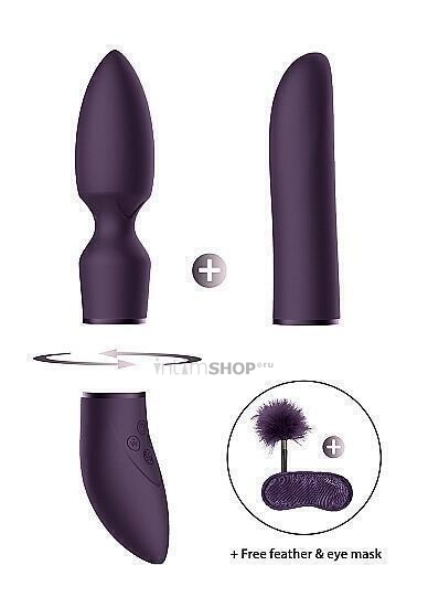 Набор Shots Switch Pleasure Kit #4, фиолетовый от IntimShop