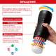 Набор Tenga Vacuum Gyro Roller с мастурбатором Rolling Cup с всасыванием и вращением, черный
