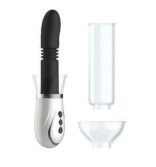 Набор Thruster 4 in 1 Rechargeable Couples Pump Kit Shots, чёрный