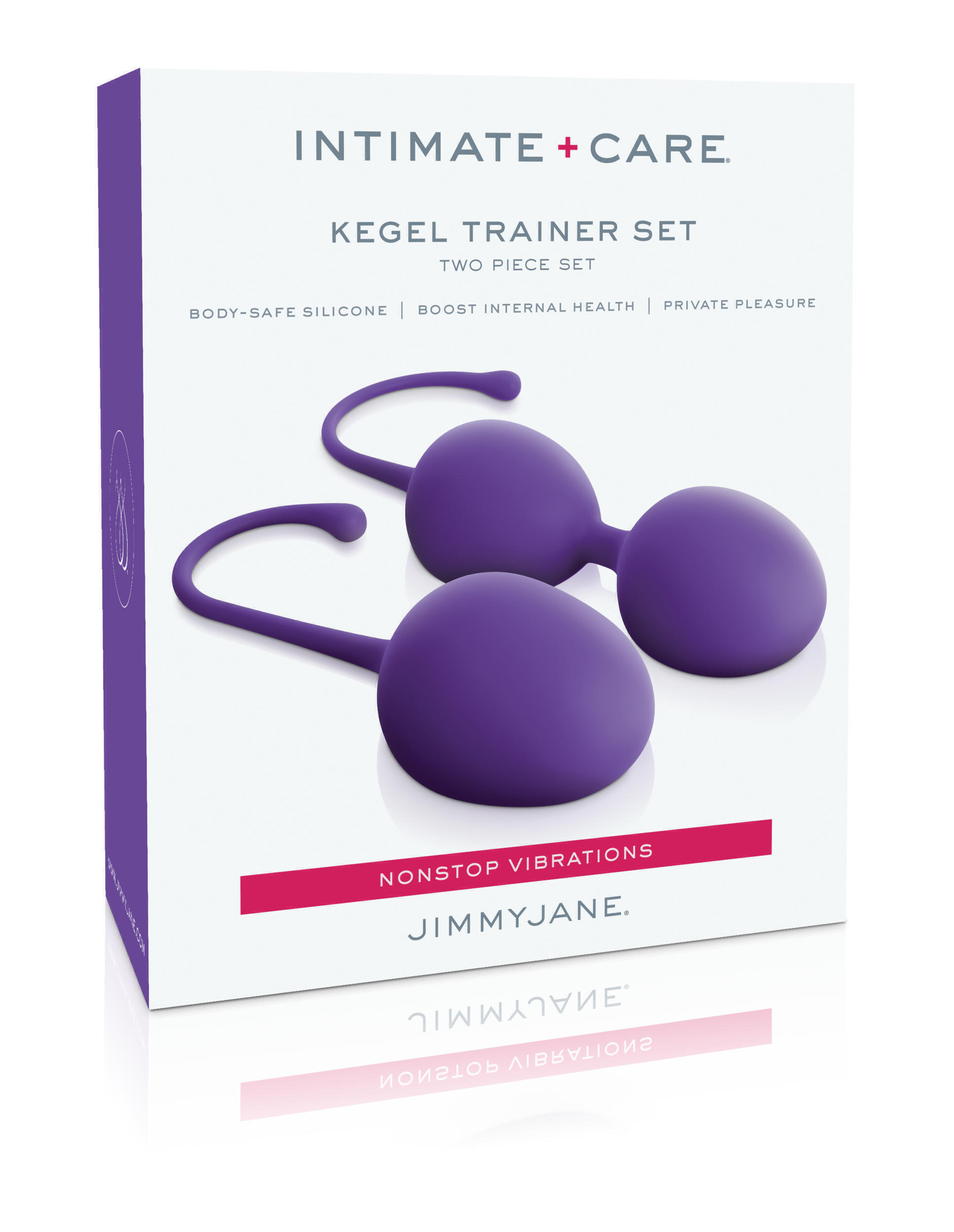 Набор тренажеров Кегеля JimmyJane Intimate Care by Pipedream,  фиолетовый