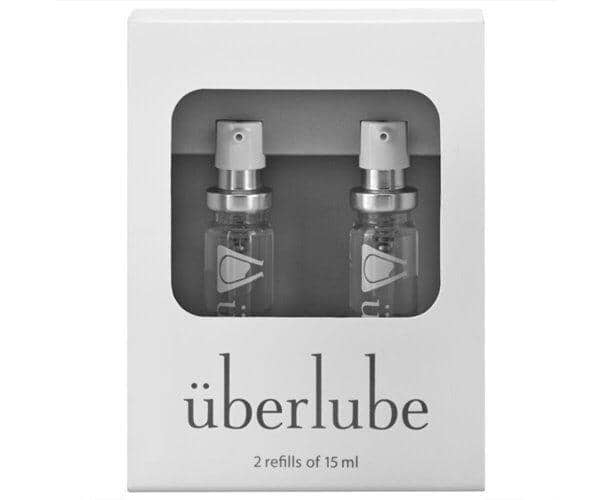 Сменные флаконы-рефиллы для Uberlube Good-to-Go, 2 шт по 15 мл