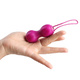 Набор вагинальных шариков Nomi Tang IntiMate Kegel Exerciser Balls, красно-фиолетовый