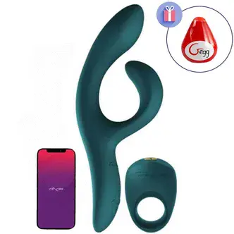 Набор We-Vibe Date Night Nova 2 + Pivot, темно-зеленый