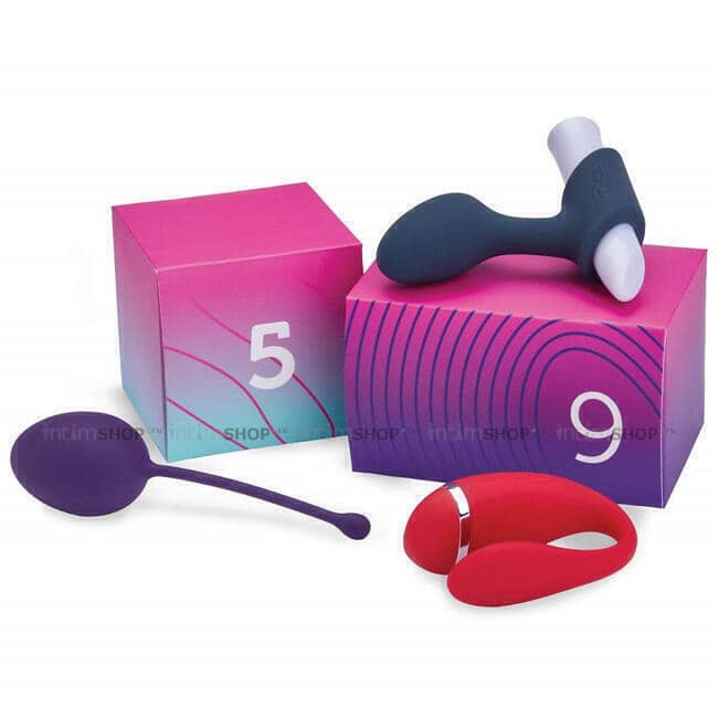 Набор We-Vibe Discover Gift Box, 10 предметов в упаковке от IntimShop