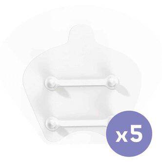 Наклейки Kiiroo Luxus Stickers для крепления вибратора LuxHer, 5 шт.