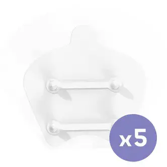Наклейки Kiiroo Luxus Stickers для крепления вибратора LuxHer, 5 шт.