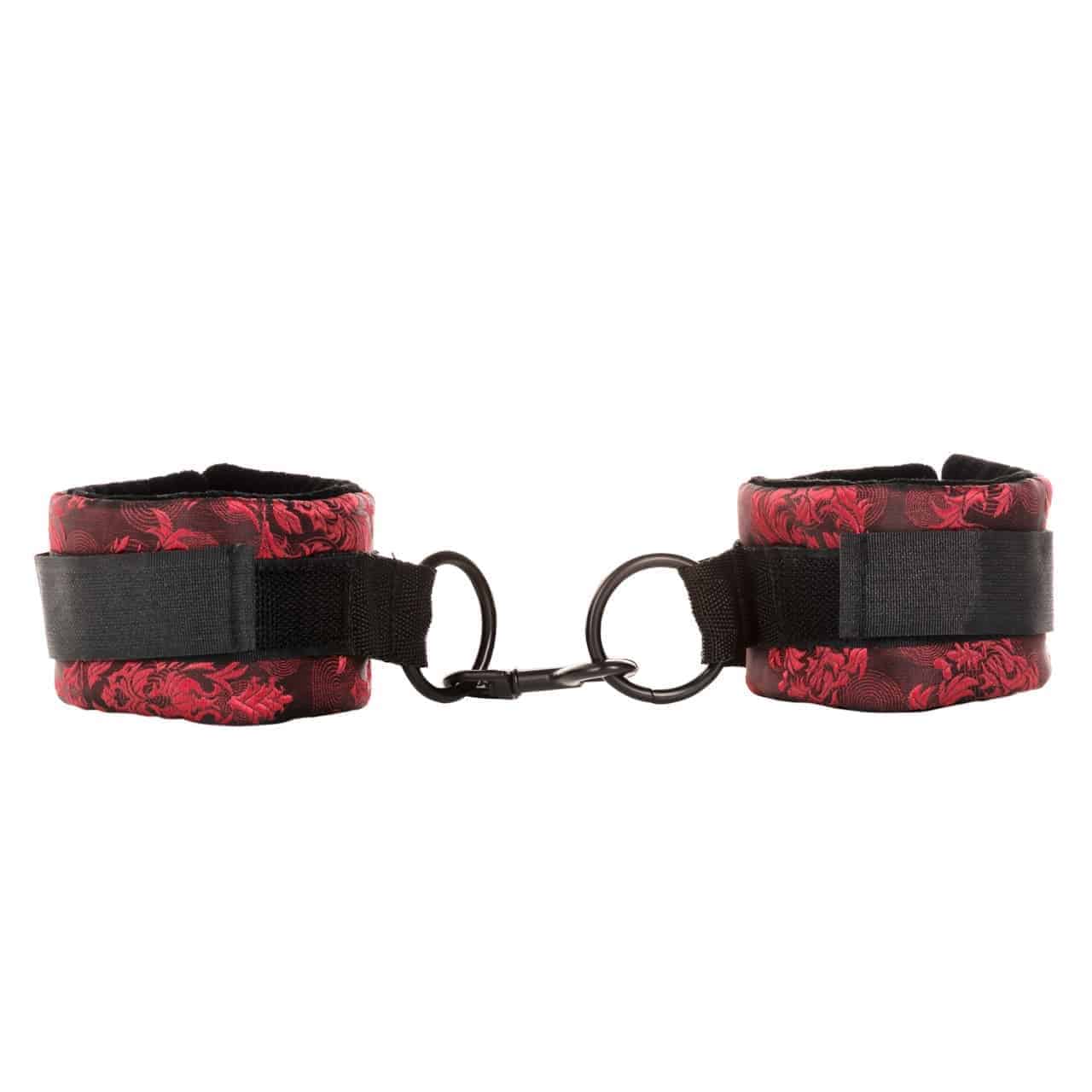 Наручники CalExotics Scandal Universal Cuffs, красные