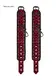 Фиксатор запястий к лодыжкам Shots Media Ouch! Luxury Hogtie, красный