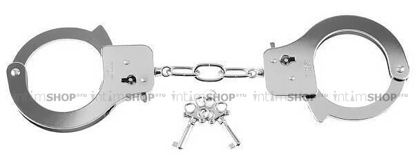 Наручники металлические Pipedream Designer Cuffs, серебристые - фото 3