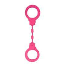 Наручники силиконовые Le Frivole Be Mine, розовые