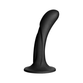 Насадка для страпона Vac-U-Lock G-Spot Silicone Dong Doc Johnson, черная