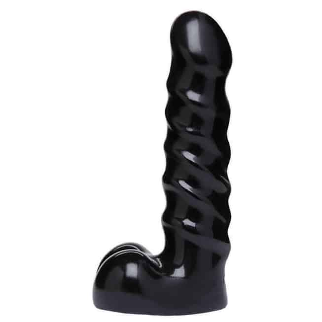 Насадка-фаллоимитатор Doc Johnson Vac-U-Lock™ CodeBlack 17,7 см, черная