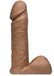 Насадка-фаллоимитатор Doc Johnson Vac-U-Lock Ultraskyn Cock 18.4 см, карамельная