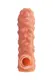 Насадка на член Kokos Cock Sleeve 003 M с подхватом мошонки, телесная