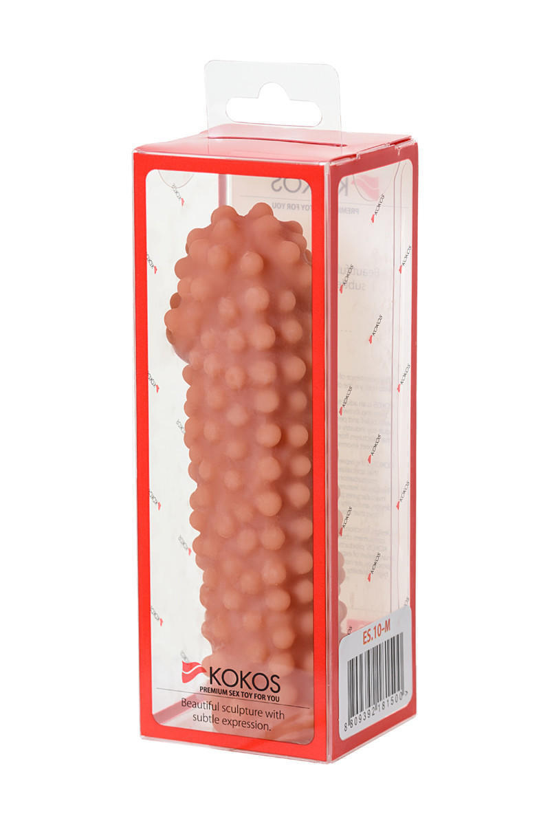 Насадка на член Kokos Extreme Sleeve 10 M, телесная