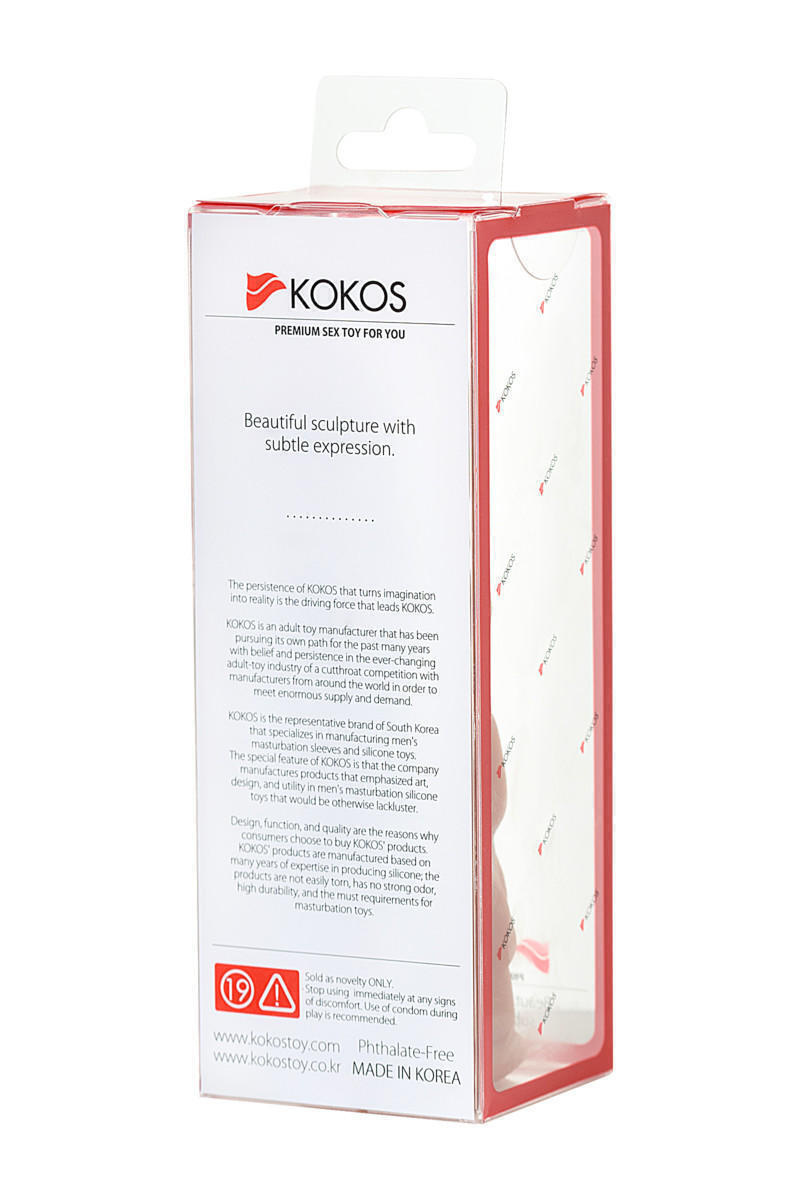 Насадка Kokos Extreme Sleeve 011 с дополнительной стимуляцией, размер М