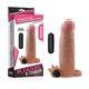 Насадка LoveToy Pleasure X-Tender с вибрацией, телесная 17,8 см