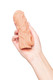 Насадка на член Kokos Nude Sleeve 004 L с подхватом мошонки и открытой головкой, телесная