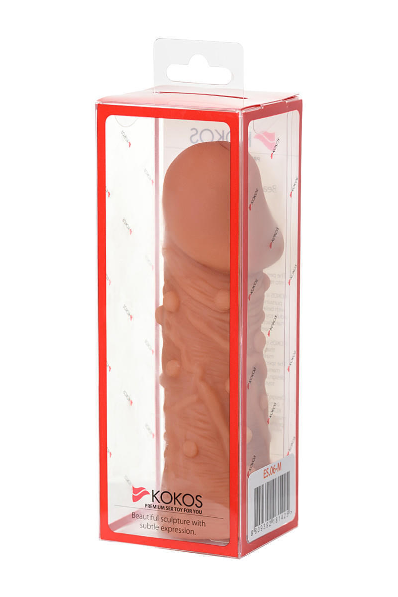 Насадка на член Kokos Extreme Sleeve 06 M, телесная
