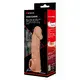 Насадка на член Kokos Cock Sleeve 001 L с подхватом мошонки, телесная