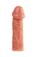 Насадка на член Kokos Cock Sleeve 001 L с подхватом мошонки, телесная