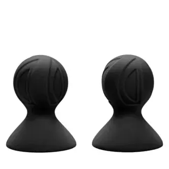 Насадки-присоски для сосков CalExotics Nipple Play Pro, черные